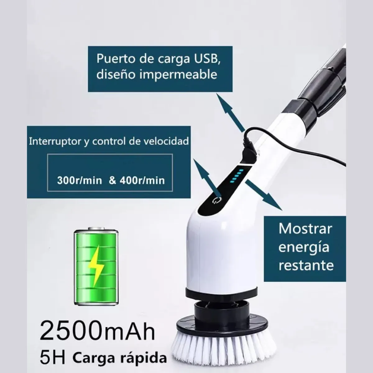 Cepillo Extensible 7 en 1 - Imagen 4